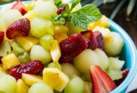 Amaretto Kissed Fruit Medley