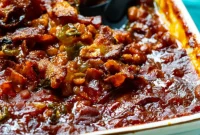 Sweet Heat Bacon Beans