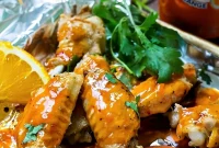 Zesty Orange Fire Wings