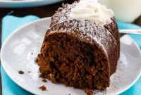 Velvet Chocolate Cream Cheese Pound Cake