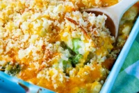 Ultimate Cheesy Broccoli and Rice Casserole