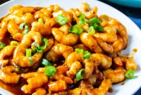 Bourbon Glazed Shrimp