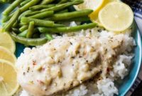 Velvety Lemon Cream Instant Pot Chicken