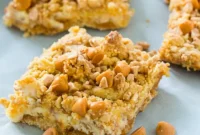 Golden Butterscotch Toffee Cheesecake Treats