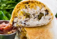 Dynamite Jalapeño Chicken Burrito