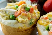 Bite-sized Chicken Pot Pies