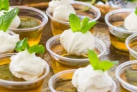 Mint Julep Jell-O Shots