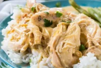 Easy Slow Cooker Chicken and Gravy