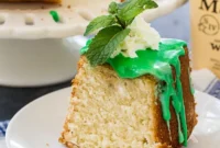 Southern Bourbon Mint Cake