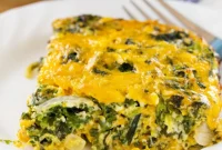Creamy Spinach and Cheese Bake