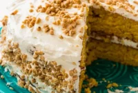 Buttery Toffee Brittle Cake