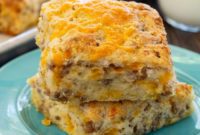 Savory Sausage Cheese Biscuits