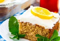 Southern Sweet Tea Lemonade Cake