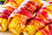 Fiery Bacon Corn Wraps