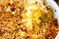 Stuffing-Topped Squash Casserole