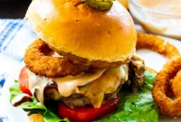 Whiskey Kissed BBQ Burgers