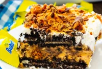Ultimate No-Bake Butterfinger Oreo Delight