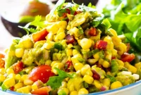 Sunshine Avocado Corn Salsa