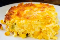 Three Cheese Corn Bake