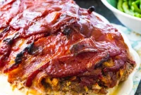 Bacon Enrobed Meatloaf