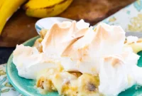 Velvet Banana Meringue Dream