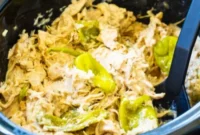 Slow Cooker Creamy Mississippi Chicken