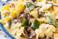 Ultimate Philly Cheesesteak Mac