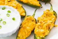 Crispy Buffalo Chicken Jalapeno Bombs