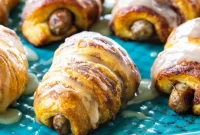 Breakfast Sausage Cinnamon Rolls
