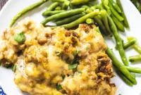 Savory Stuffing-Crusted Pork Chops