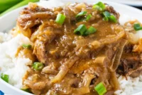 Ultimate Slow Cooker Smothered Pork Chops