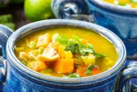 Golden Curried Chicken Chowder