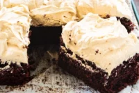 Ultimate Chocolate Peanut Butter Sheet Cake