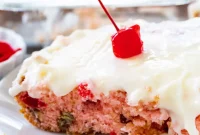 Classic Cherry Sheet Cake