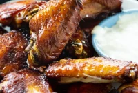 Glazed Soy Chicken Wings