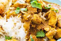 Melt-in-Your-Mouth Slow Cooker Chicken Korma