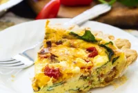 BLT Quiche Reinvented