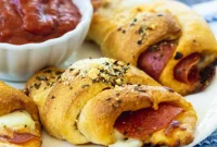 Pepperoni Pizza Crescents