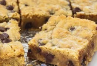 Chewy Toffee Chocolate Bars