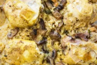 Savory Bacon Chicken Rice Bake