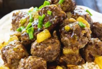 Island Glazed Meatballs