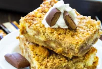 Sticky Toffee Cheesecake Squares
