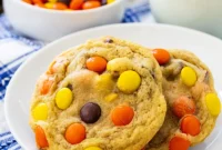 Soft Baked Reeses Pieces Cookies