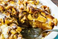 Apple Cinnamon Roll Casserole