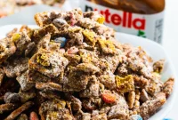 Irresistible Nutella Muddy Buddies