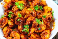 Sizzling Chili Garlic Shrimp