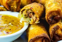 Smoky BBQ Pork Egg Rolls