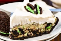 Mint Oreo Icebox Pie