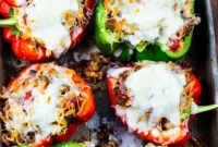 Hearty Italian Stuffed Bell Peppers
