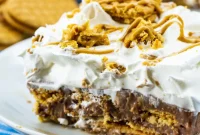 Chocolate Peanut Butter Icebox Cake
